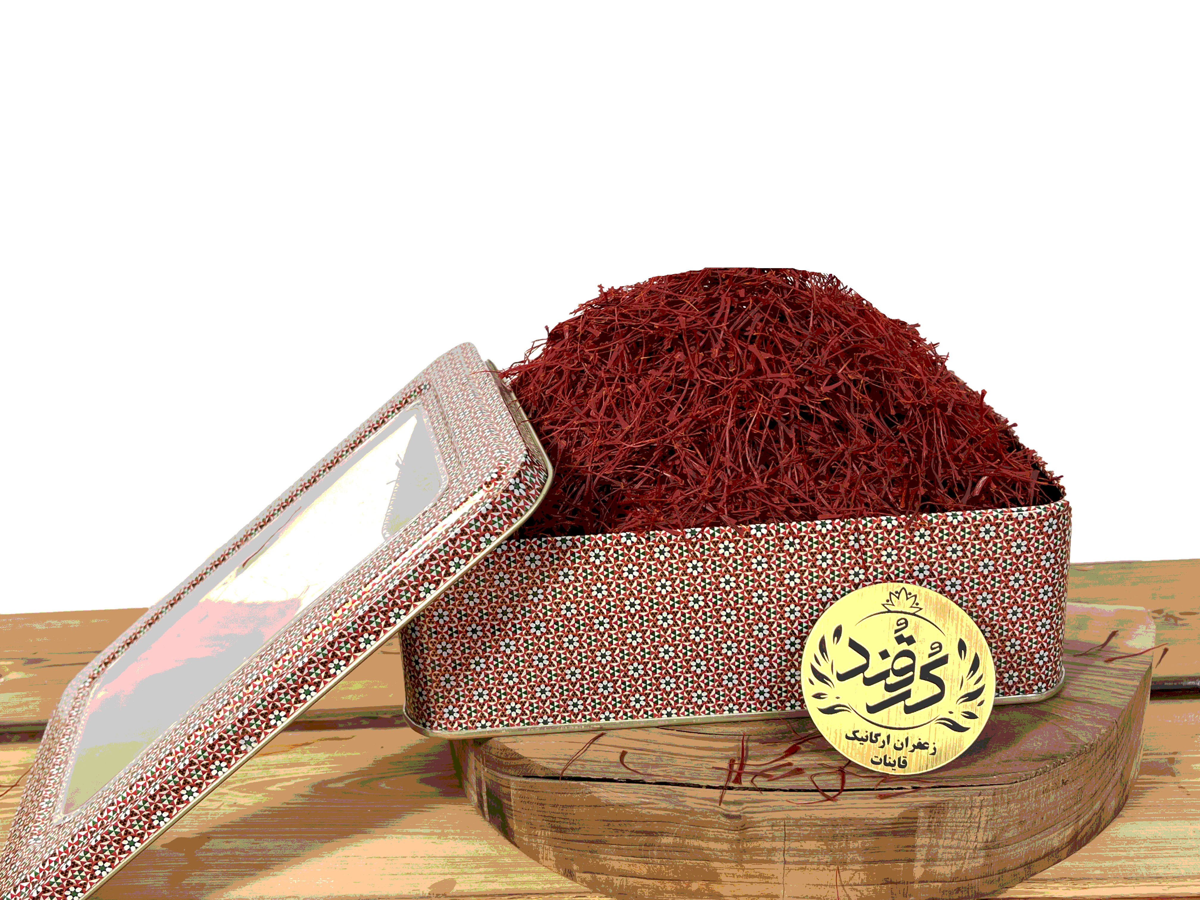 زعفران نگین سنتی خشک 250 گرمی (کرقندزعفران)